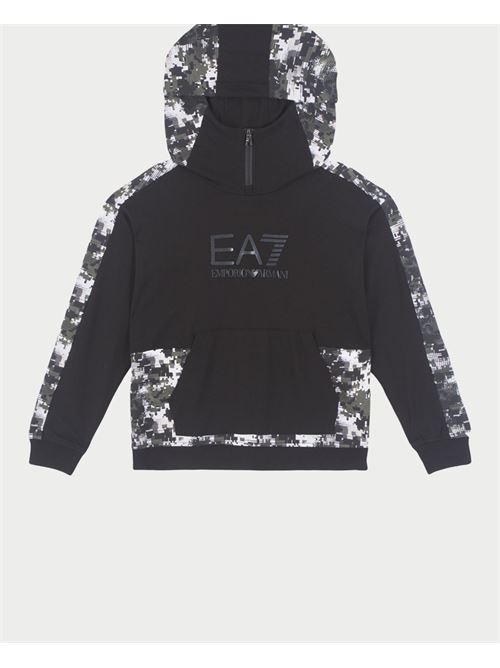 Sweat enfant EA7 à capuche EMPORIO ARMANI EA7 | 6DBM59-BJ05Z2202